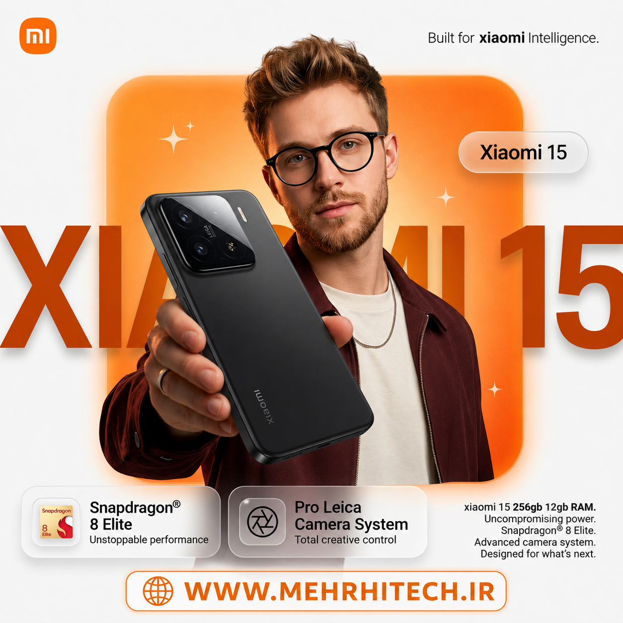 گوشی موبایل شیائومی مدل Xiaomi 15 ظرفیت 256 گیگابایت رم 12 گیگابایت
