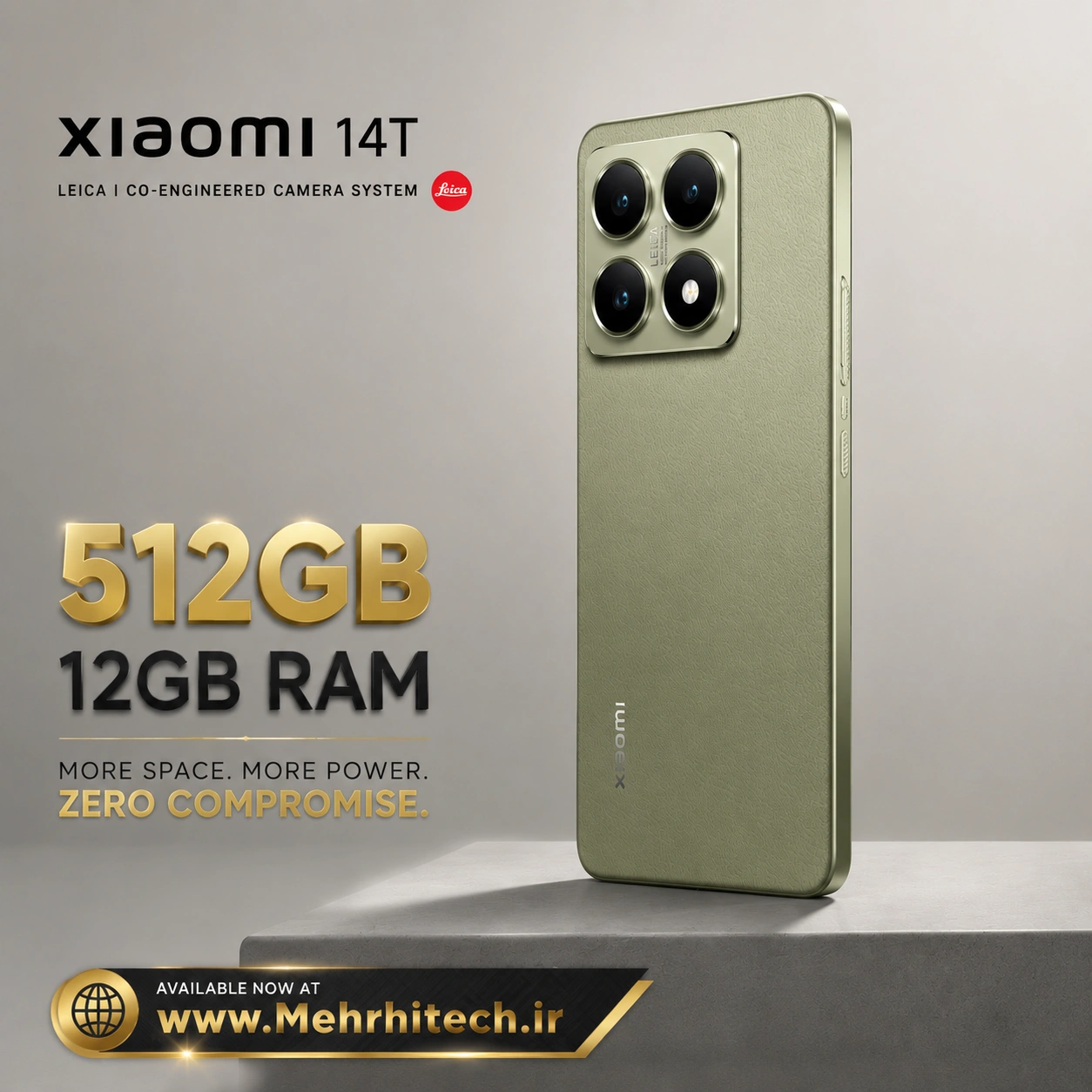 گوشی موبایل شیائومی مدل Xiaomi 14T ظرفیت 512 گیگابایت رم 12 گیگابایت