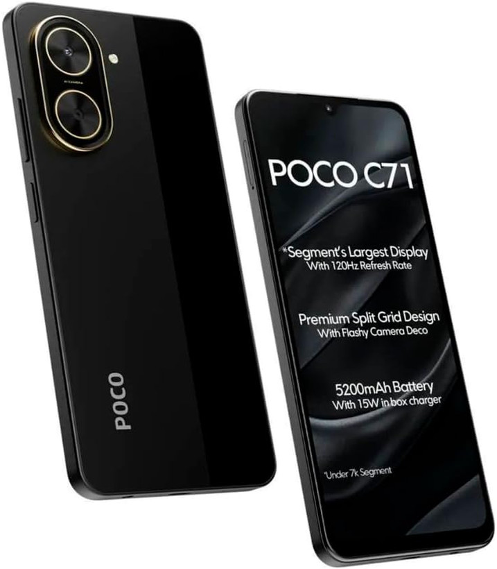 گوشی موبایل پوکو مدل POCO C71 دو سیم کارت ظرفیت 64 گیگابایت و رم 3 گیگابایت