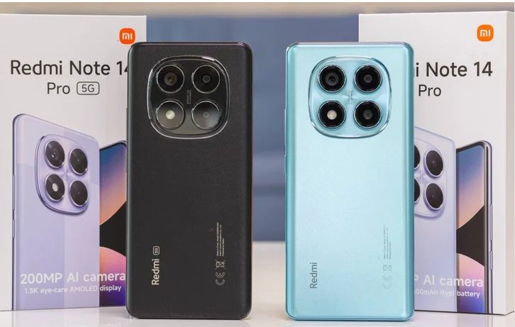 گوشی موبایل شیائومی مدل Redmi Note 14 Pro 5G دو سیم کارت ظرفیت 512 گیگابایت و رم 12 گیگابایت