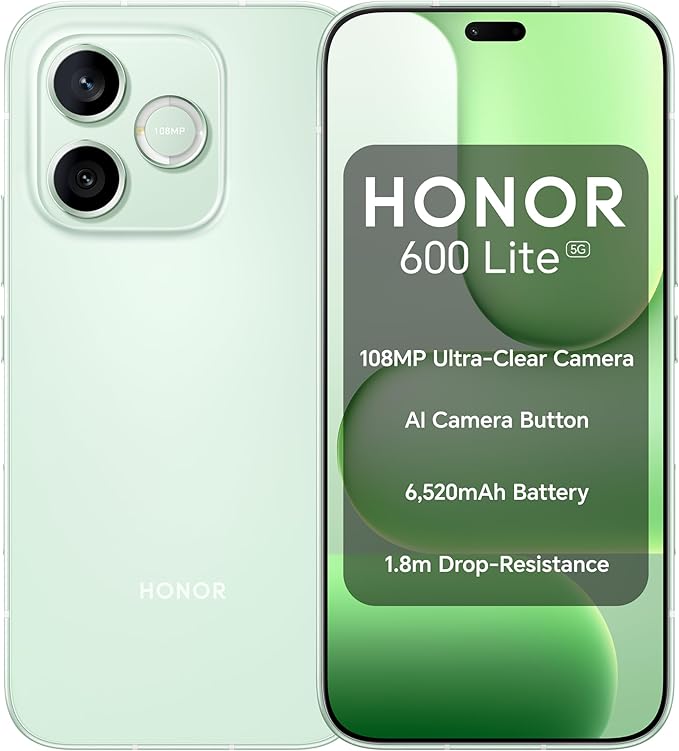 گوشی موبایل آنر مدل HONOR 600 Lite 5G دو سیم کارت ظرفیت 128 گیگابایت و رم 8 گیگابایت