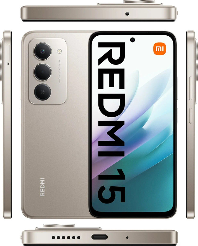 گوشی موبایل شیائومی مدل REDMI 15 4G دو سیم کارت ظرفیت 256 گیگابایت و رم 8 گیگابایت